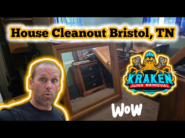 LARGE House Cleanout | Bristol, TN (Kraken Junk Removal)