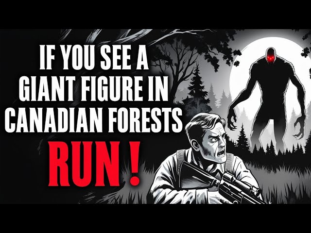 If You See a GIANT Figure in the Canadian Forests… RUN FOR YOUR LIFE!