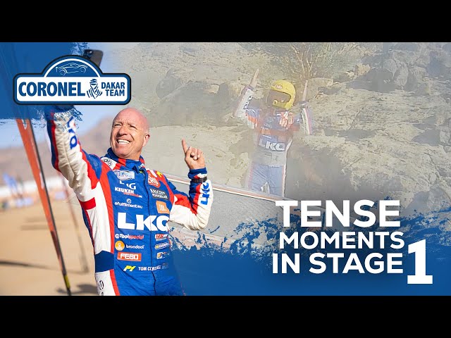 REAL AND TENSE STAGE 💥 TO KICK OFF DAKAR RALLY 2025