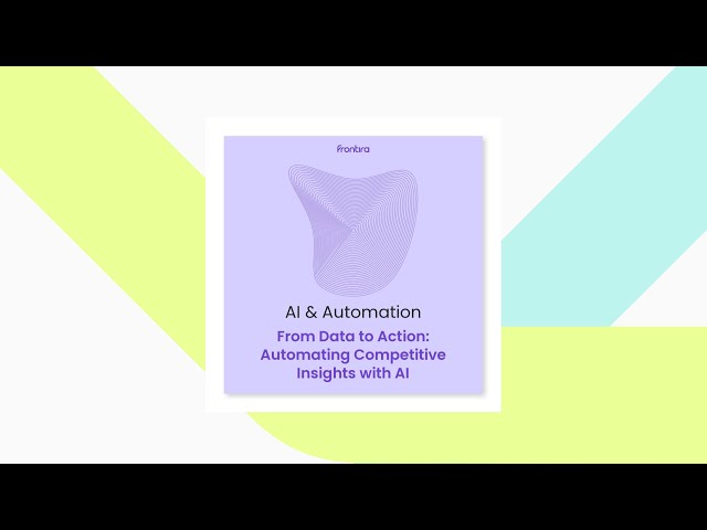 From Data to Action: Automating Competitive Insights with AI