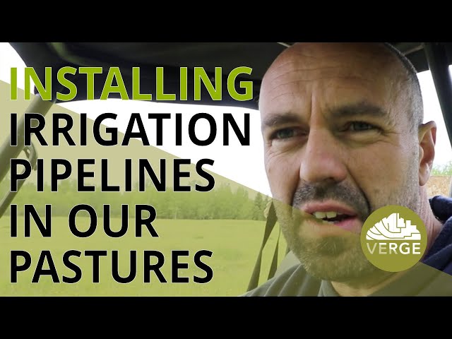 Water pipeline and Pasture management