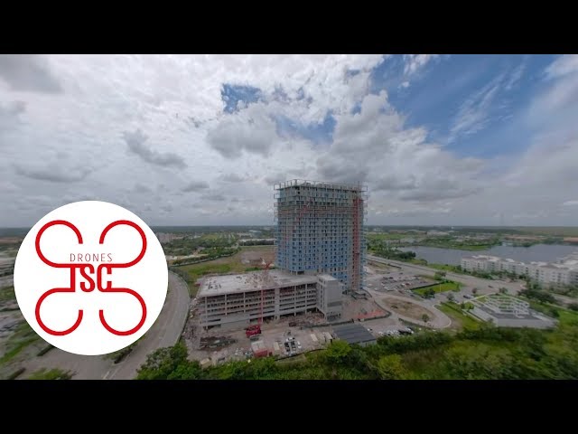 360º DRONE VIDEO AROUND METROPICA CONSTRUCTION SITE - DRONE PILOT