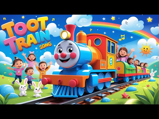 Toot Toot Train Song | Fun & Catchy Nursery Rhymes for Kids | Sing Along Adventure with TaleTwists