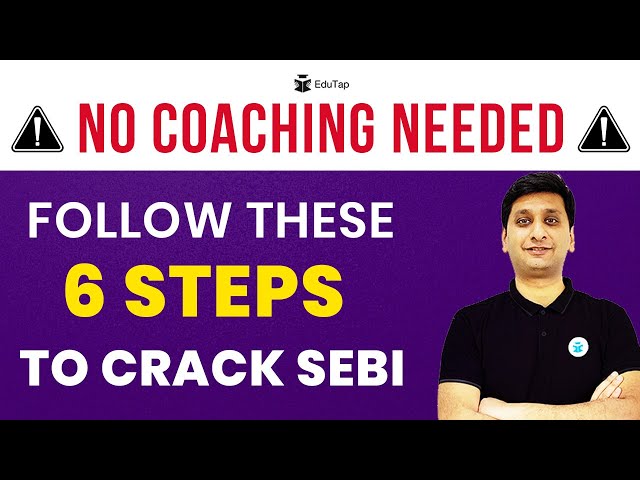 SEBI Grade A Preparation Strategy | How To Crack SEBI Grade A | SEBI Syllabus & Sources | SEBI 2023