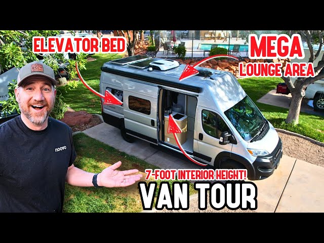 America’s 1st 7ft Interior Class B Camper Van!  The Noovo Plus