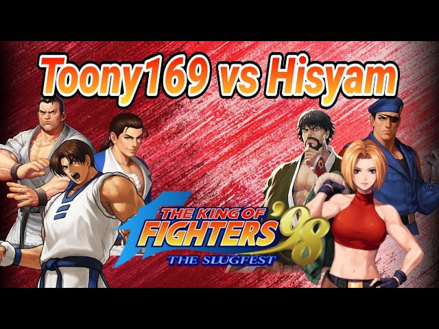 GGPO INDONESIA, Friendly Match The King of Fighters 98, [707]Toony169 vs Hisyam.