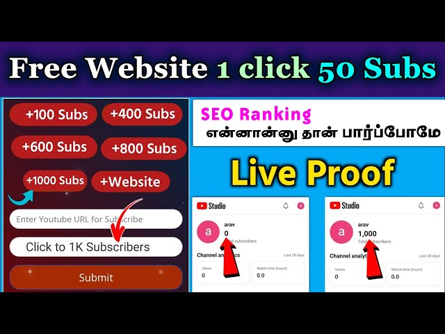 How To Get  1000 Subscriber 2025 New Secret Method Fast in Tamil | 1k sub YouTube SEO Settings