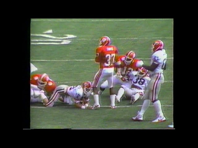 1983 Clemson vs Georgia Football Game