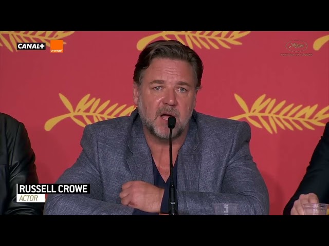 'I use the Russell Crowe method'