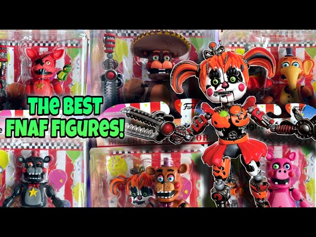 Five Nights at Freddy’s Pizzeria Simulator Action Figures UNBOXING (RARE) FNaF