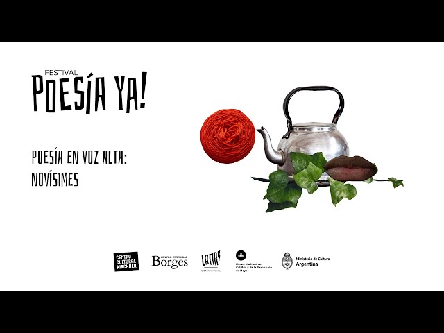 Festival Poesía Ya! 2023 | Poesía en voz alta I Novísimes