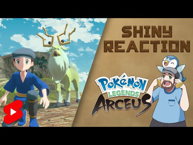 #Short - ✨ That Was Beyond Funny ✨ - Shiny Wyrdeer In Pokémon Legends Arceus Reaction