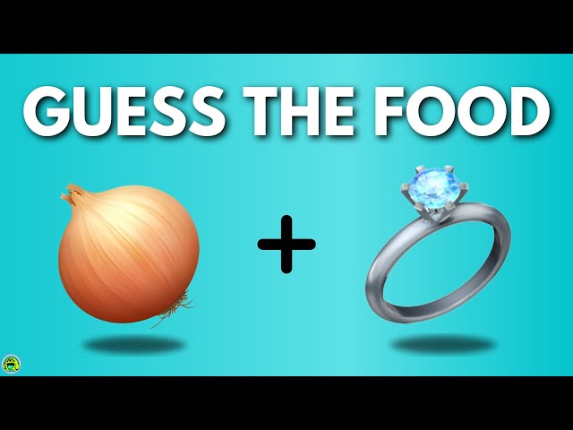 Guess The Food By Emoji | Food and Drink by Emoji Quiz