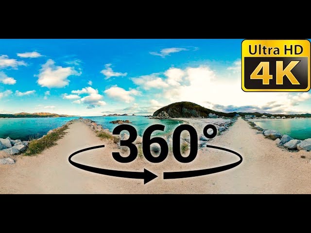 Sound of the Sea, 1 Hour (Ocean Noises) - VR 360 Video