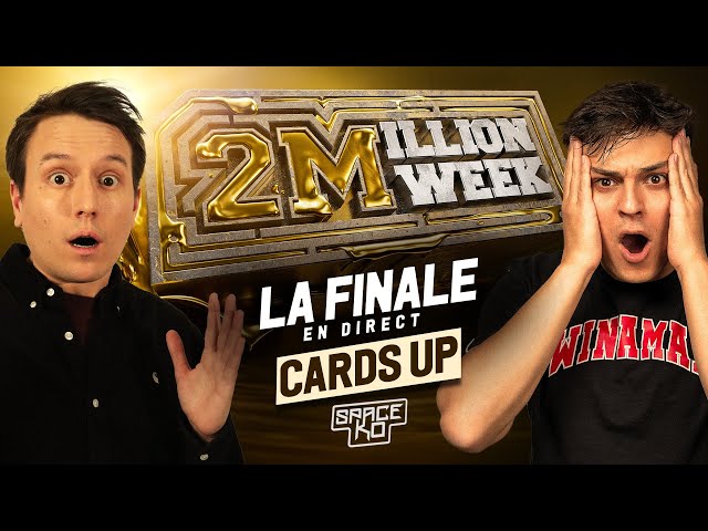 ♠️♥️♣️♦️ Finale de la 2 Million Week en cards-up !