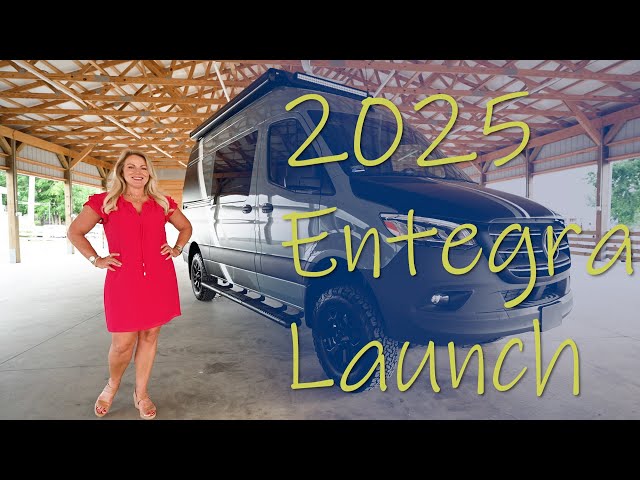 Luxury RV Tour – 2025 Entegra Launch - Class B Diesel