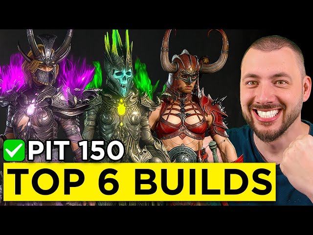 Every Class Perfected - Absolute Best Season 7 Builds for Pit 150 - Diablo 4 Guides