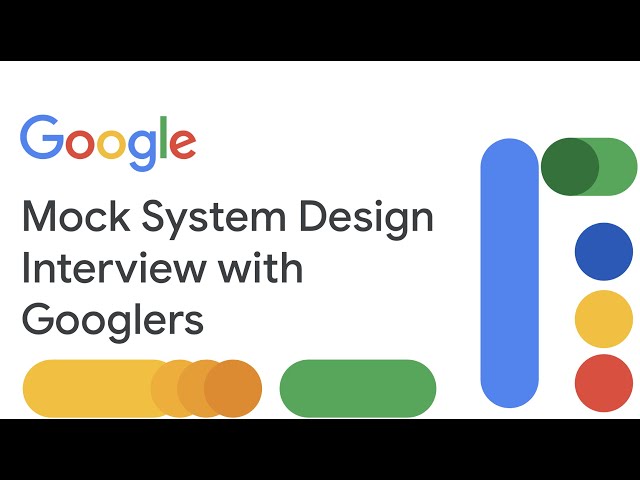 Google India Engineers in a Mock System Design Interview