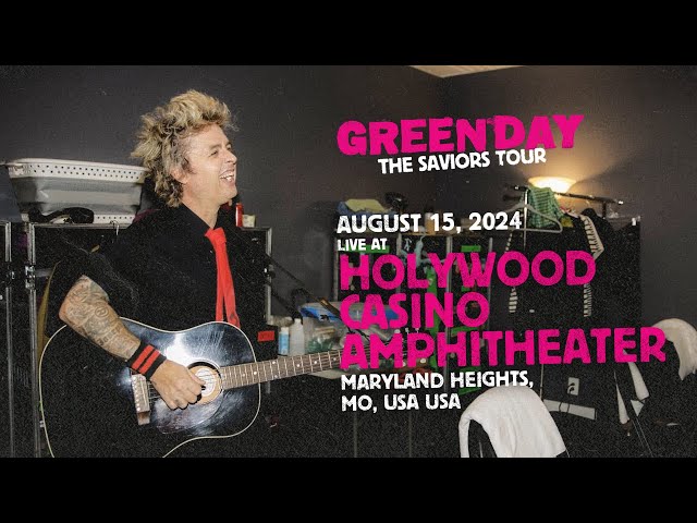 Green Day: Live at Hollywood Casino Amphitheatre [Maryland Heights, MO, USA | August 15, 2024]