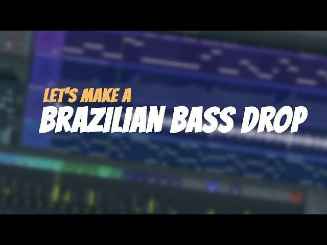 Let's Make a Brazilian Bass Drop | FL Studio Tutorial