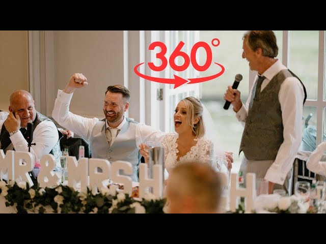 Hilarious 360 Degree Wedding Speeches (you control the camera)