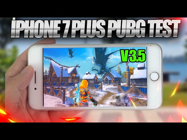 iPHONE 7 PLUS PUBG TEST İN 2025 | FULL GYRO | FPS TEST | PUBG MOBİLE