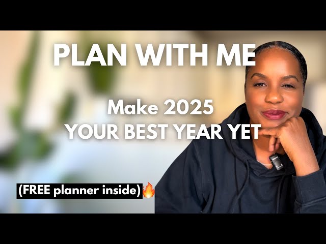 2025 Blueprint | Successful Women Do These 8 Things! (+Free Planner)