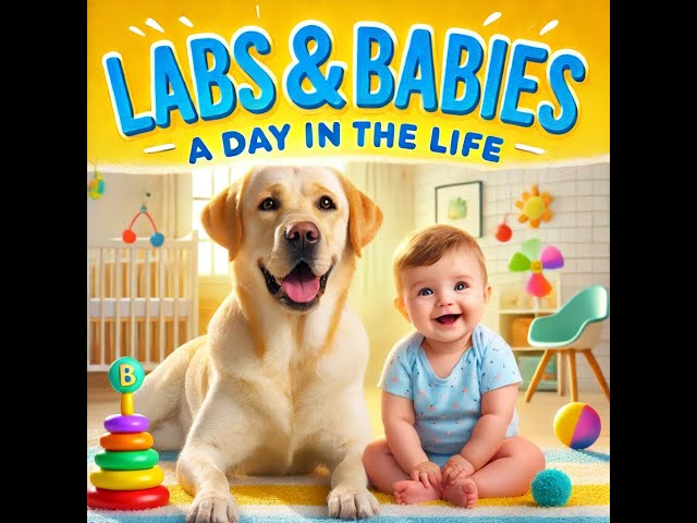 Labs and Babies: The MOST Unexpected Friendship EVER!