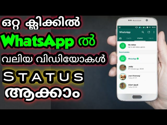 How to post long video more than 30 seconds status on Whatsapp