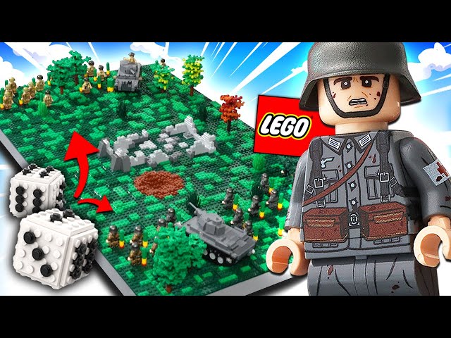 I built a LEGO WW2 Board Game!