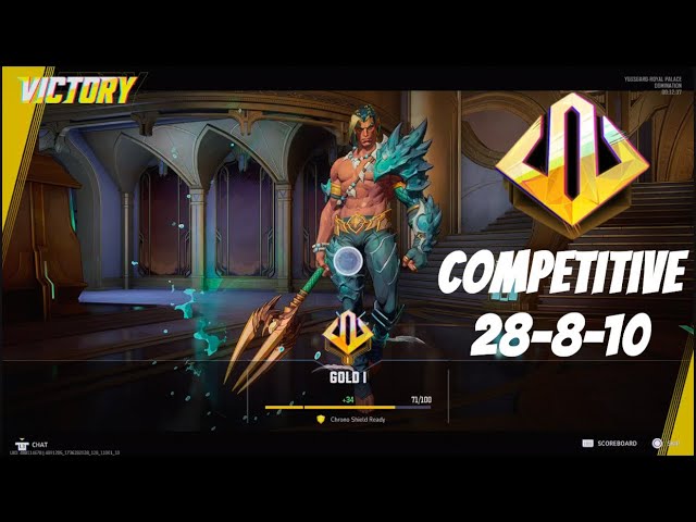 Marvel Rivals Competitive GOLD I Namor Gameplay 28-8-10 Season 0