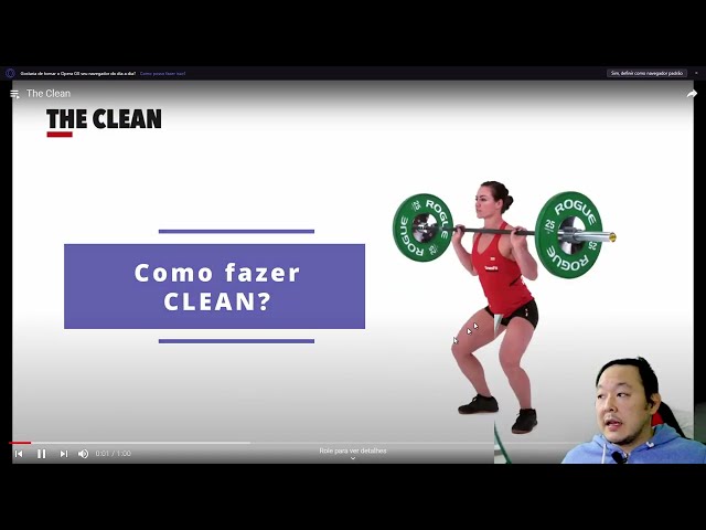 O que é o clean no crossfit? | Como fazer o exercicio clean no crossfit?