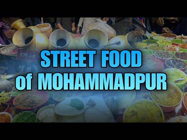 Street Food of Mohammadpur with Raiyan | Food Vlog