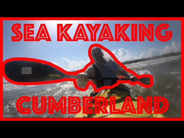 Sea Kayaking in the Atlantic at Cumberland Island ***ENABLE CLOSED CAPTIONING (CC)***