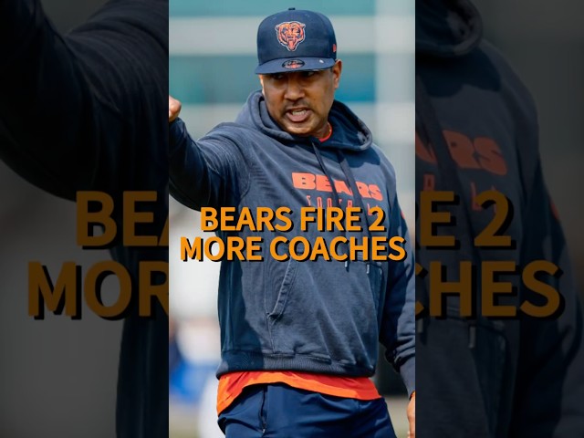 Chicago Bears FIRE 2 More Coaches #shorts