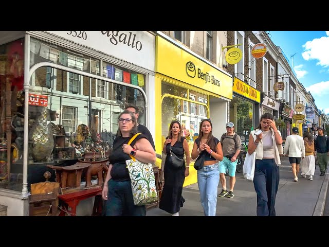 LONDON’S NOTTING HILL: Portobello Road & Kensington Park Road | 4K HDR London Walk Tour