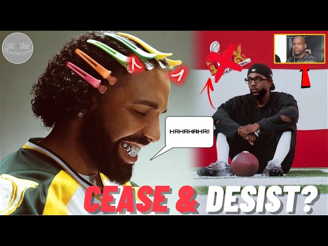 Drake’s Attempt To Sabatoge Kendrick’s Super Bowl Show: Cease & Desist?