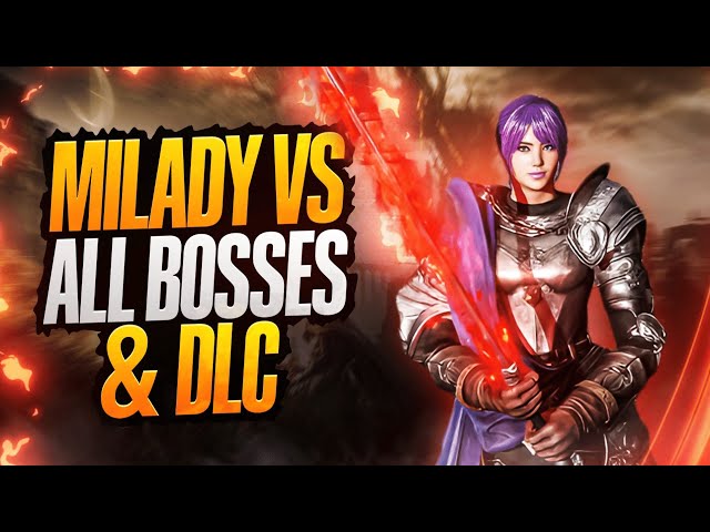 Elden Ring - Milady Vs All Bosses & DLC  NG+ 4k (No Damage)