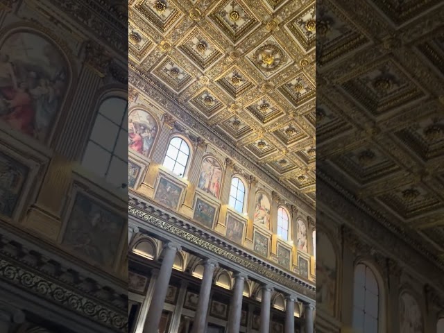 #italy #Roma Santa Maria Maggiore. Gilded