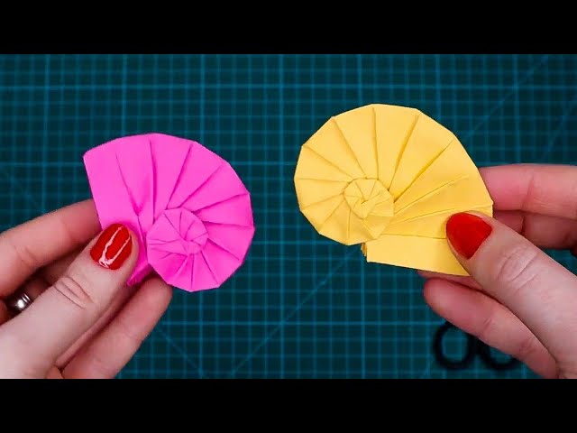 Origami Ammonite Tutorial