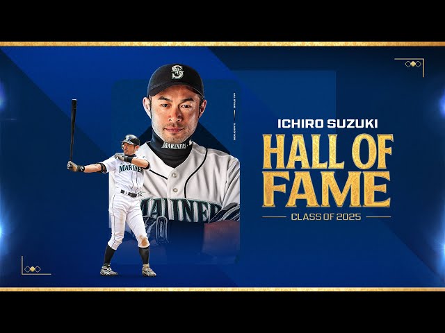 Ichiro Suzuki career highlights (Hall of Famer!) |  イチローハイライト