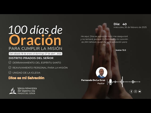 Día 40: Dios es mi Salvación