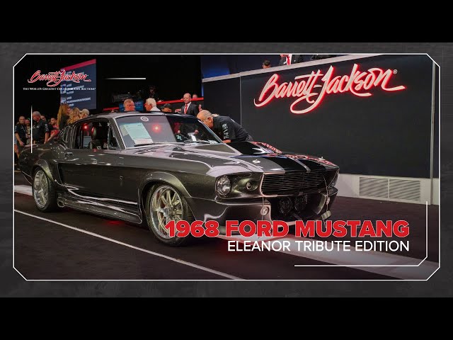 SOLD! 1968 Ford Mustang Eleanor Tribute Edition - BARRETT-JACKSON 2024 SCOTTSDALE FALL AUCTION