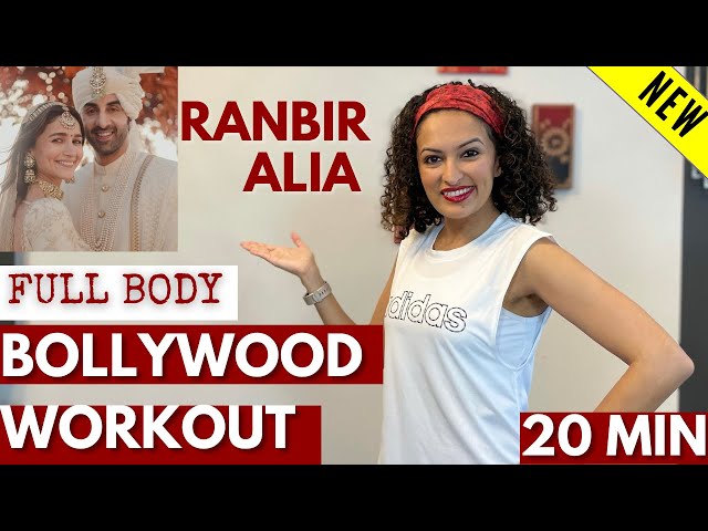 20 minute RANBIR ALIA Full Body Bollywood Dance Workout with Sabah | Burns 150-400cal | Weight Loss*