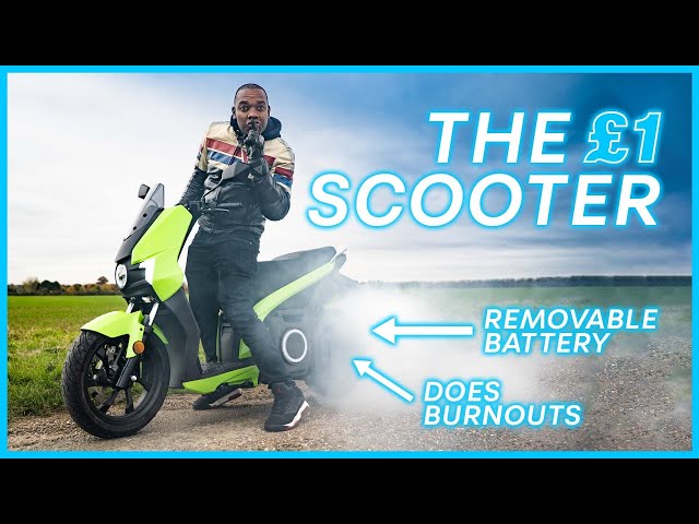 This Electric Scooter Goes 100 miles For Just £1! | NEW Silence S01 Connected Review