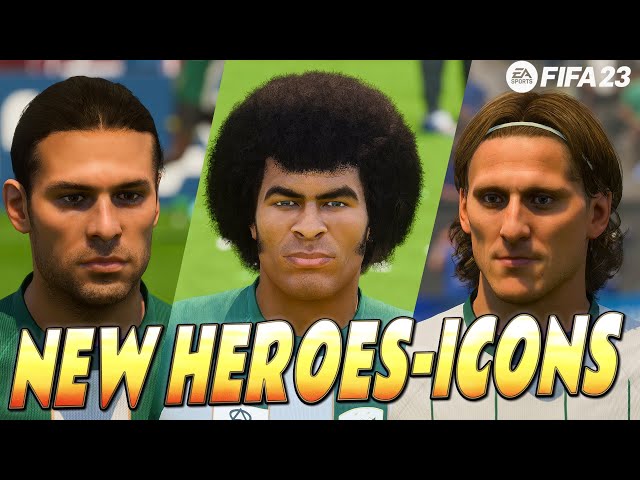 FIFA 23 | ALL NEW HEROES & ICONS FACES