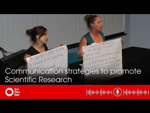 SGCI: Communication strategies to promote scientific research