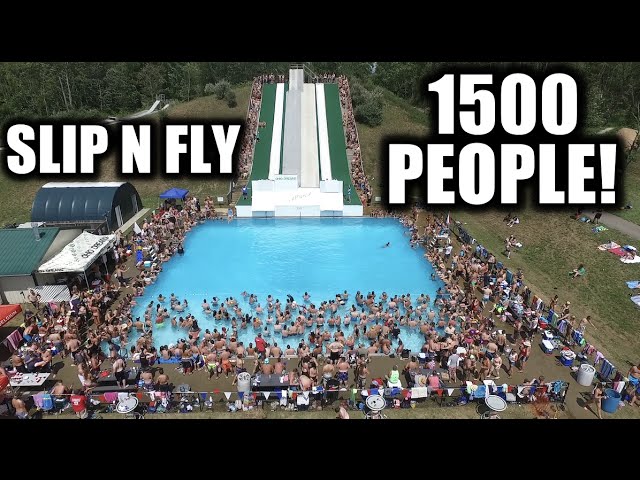 SLIP N FLY WITH 1500 People!! 2016