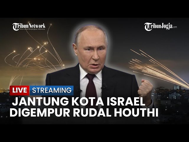 🔴Jantung Kota Israel di Gempur Rudal Houthi Yaman, Mengakibatkan 12 Warga Israel Terluka