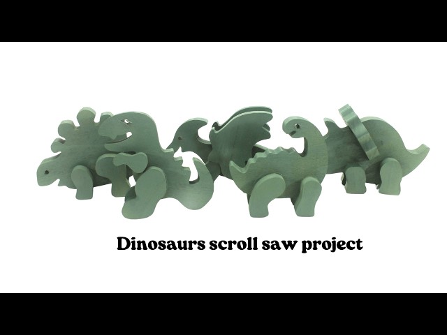 Create STUNNING Dinosaurs with Your Scroll Saw like a PRO!